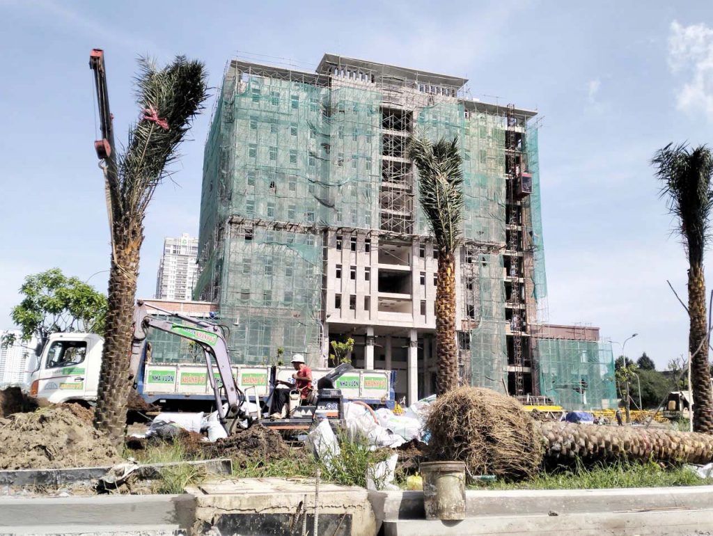 Cây Chà Là công trình